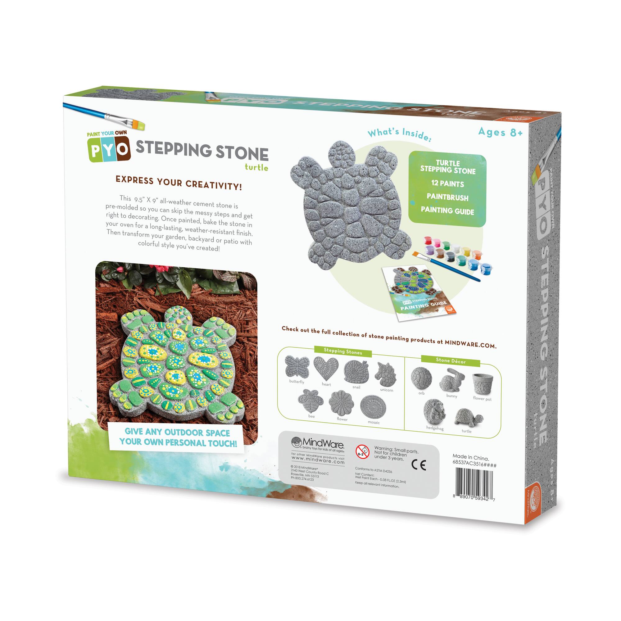 Paint Your Own Stepping Stone - Turtle